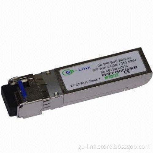 SFP BIDI CWDM 1.25Gb 40km Transceiver